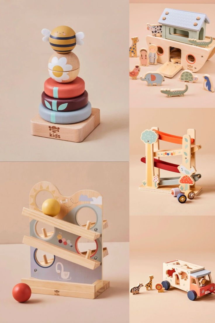 Just Bee Kids offers beautiful wooden toys that…